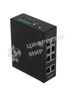 Коммутатор D-Link DIS-100E-8W/A1A, 8×100 Мбит/с, неуправляемый
