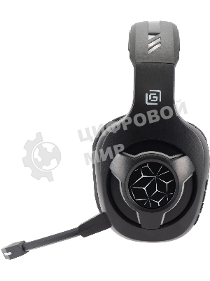 Гарнитура Oklick HS-L575G чёрный, беспроводная + проводная, Bluetooth