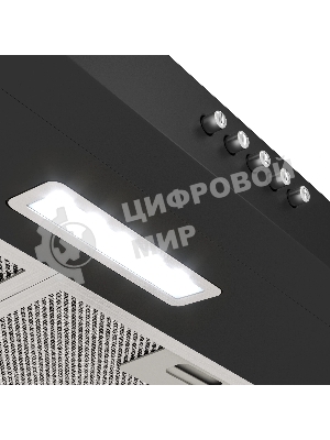 Вытяжка подвесная Elikor Eco ONE 60 BK чёрный, 60 см, 400 м³/ч, 51 дБ
