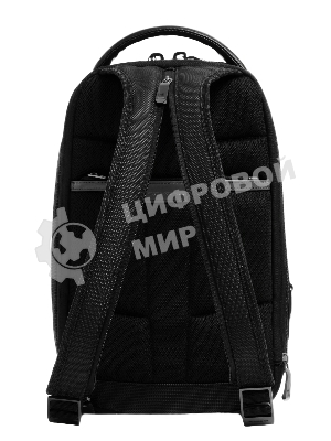 Рюкзак слинг мужской Piquadro Oberon CA7277W150/N черный нейлон/натур.кожа
