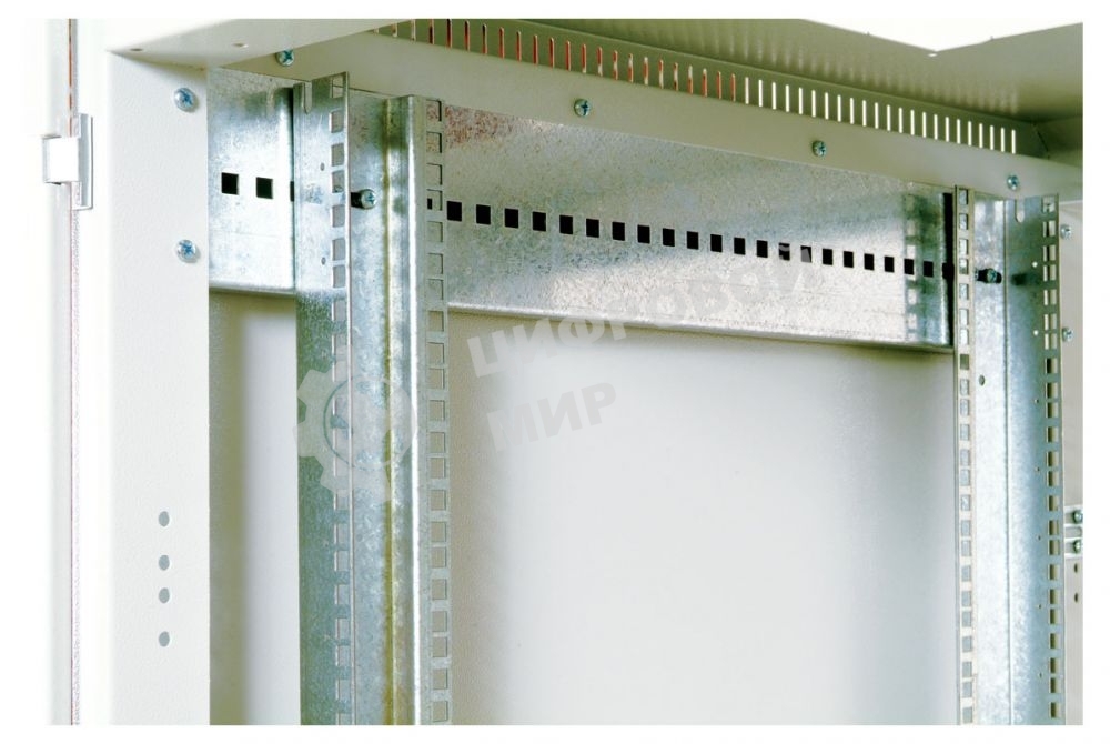 Шкаф телеком. напольный 42U (600x800) дверь металл (ШТК-М-42.6.8-3ААА) (3 коробки)