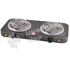 Плита электрическая Homestar HS-1105 1000+1000Вт Ф140+140мм ТЭН