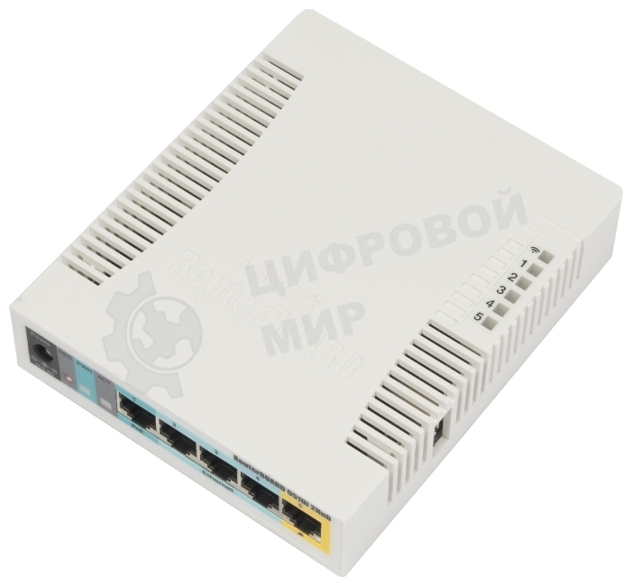 Роутер беспроводной MikroTik RB951UI-2HND N300 10/100BASE-TX белый