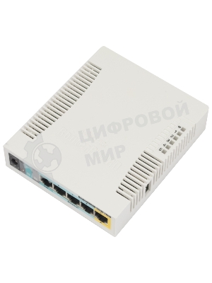 Роутер беспроводной MikroTik RB951UI-2HND N300 10/100BASE-TX белый