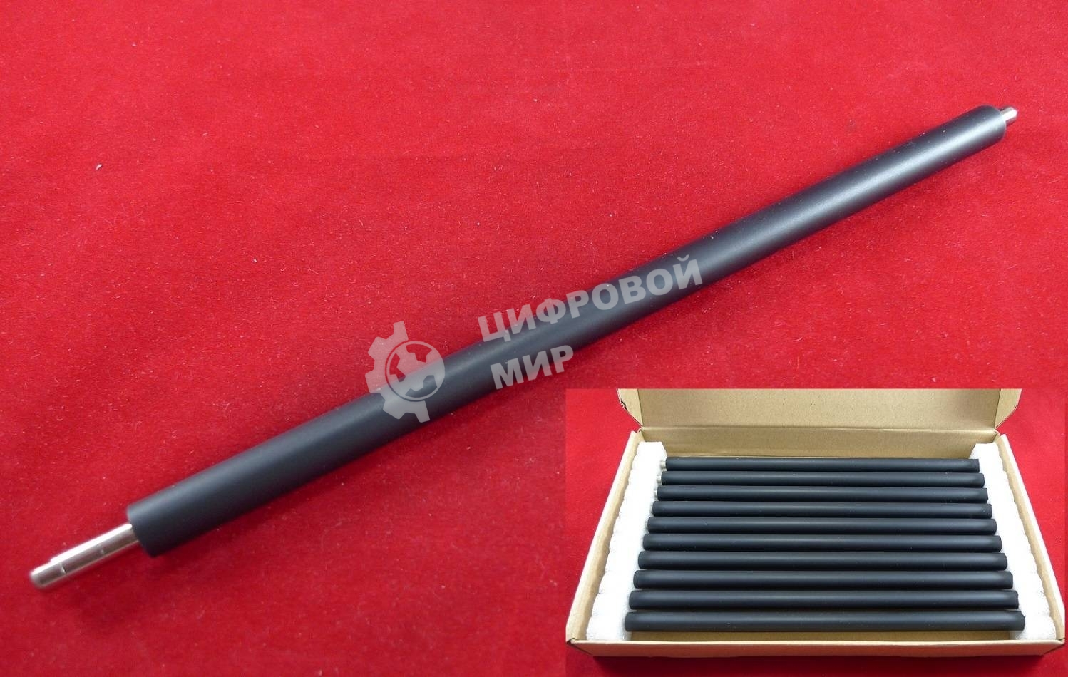 Вал проявки (Developer Roller) HP CLJ CP1215/CP1515/CP1525/CP2025/M251/M276/M351/M375/M451/M476/CM1415, Canon LBP-7200c/7600/7660/7680/MF8330/8340/8380/8580 (ELP, Китай) 10штук 