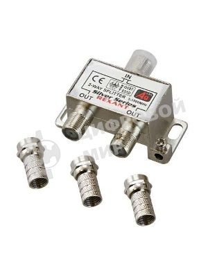 Делитель ТВ Rexant х 2 + 3 шт. F 