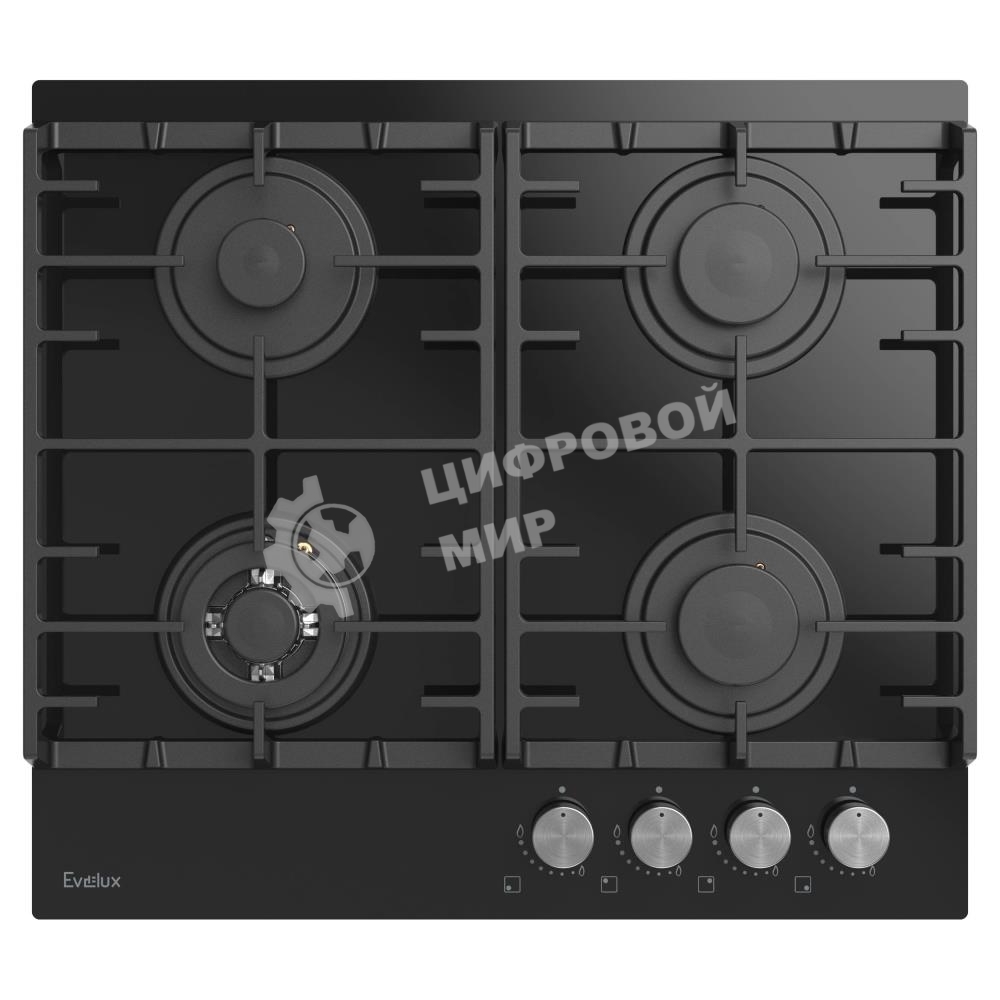 Газовая варочная панель Evelux HEG 650 BG