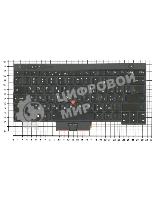 Клавиатура для ноутбука Lenovo ThinkPad T430 T430I X230 T530 L430 L530 черная с подсветкой