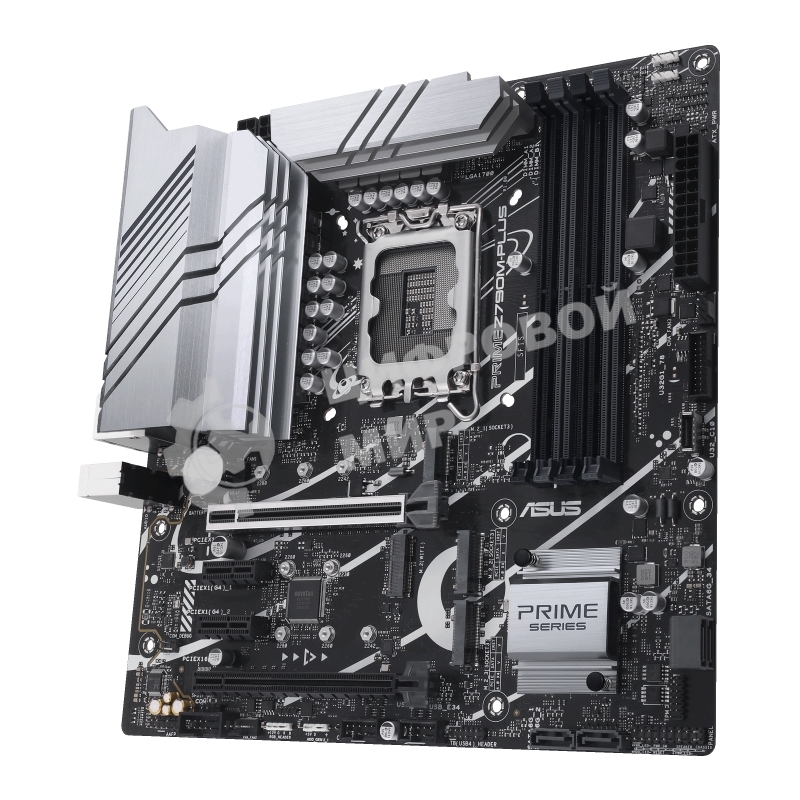 Материнская плата ASUS PRIME Z790M-PLUS, LGA 1700, Intel Z790, 4xDDR5, 4xSATA, 3xM.2, 1xPCIe 4.0 x4, 1xPCIe 5.0 x16, 2xPCIe x1, 1xDP, 1xHDMI, 1x 1Gb LAN, 1xUSB-C 3.2 Gen 2x2, 1xUSB 3.2 Gen 2, 4xUSB 3.2 Gen 1, 2xUSB 2.0, 3x3.5 мм, 7.1, mATX