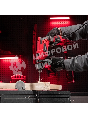 Дрель ударная MTX MID-600, 600 Вт, 0-3000 об/мин, 0-48000 уд/мин