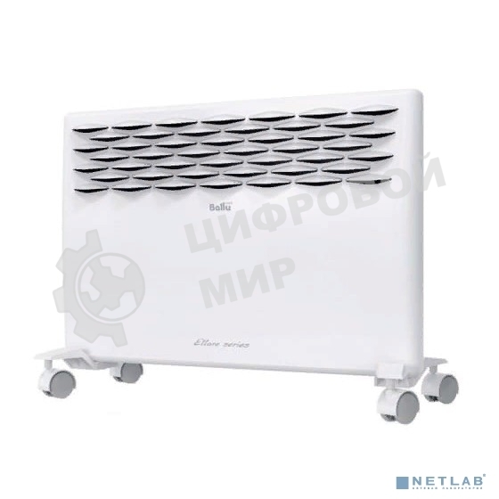 Конвектор электрический Ballu Ettore BEC/ETMR-500 белый, 500 Вт, 8 м2, термостат