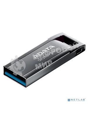 Флешка USB ADATA UR340 (AROY-UR340-64GbK), 64Gb, USB 3.2, R/W 100/30, черный