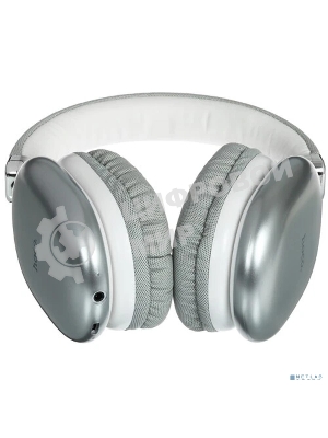 Беспроводные/проводные наушники Hoco W35 Max серебристый, полноразмерные, Bluetooth + проводной