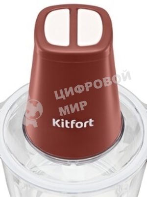 Измельчитель электрический Kitfort КТ-3534 2л. 500Вт красный
