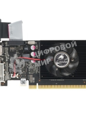 Видеокарта Colorful GT710-2GD3-V GDDR3 64bit VGA DVI HDMI 1FAN RTL