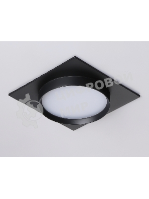 Светильник Ambrella light TN5231 BK черный GX53 110*110*35