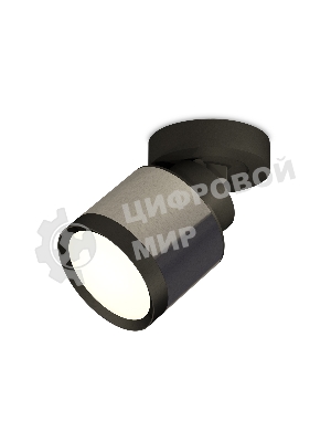 Светильник Ambrella Light XM8115001 DCH/SBK/PBK черный хром/черный песок/черный полированный GX53 (A2229, A2106, C8115, N8113)