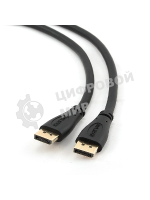 Кабель DisplayPort Gembird, 1.8м, 20M/20M, черный, экран, пакет