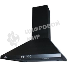 Вытяжка каминная Elikor Вента 60П-650-К3Д черный, 60 см, 650 куб. м/ч, 56 дБ