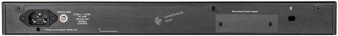Коммутатор управляемый L3 стекируемый D-Link DGS-1520-28MP/A1A с 20 портами 10/100/1000Base-T, 4 портами 100/1000/2.5Gbase-T, 2 портами 10Gbase-T и 2 портами 10Gbase-X SFP+