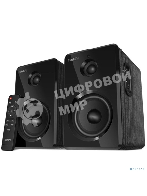 Акустическая система SVEN 2.0 SVEN SPS-725 черный (50 Вт, BT, пульт)