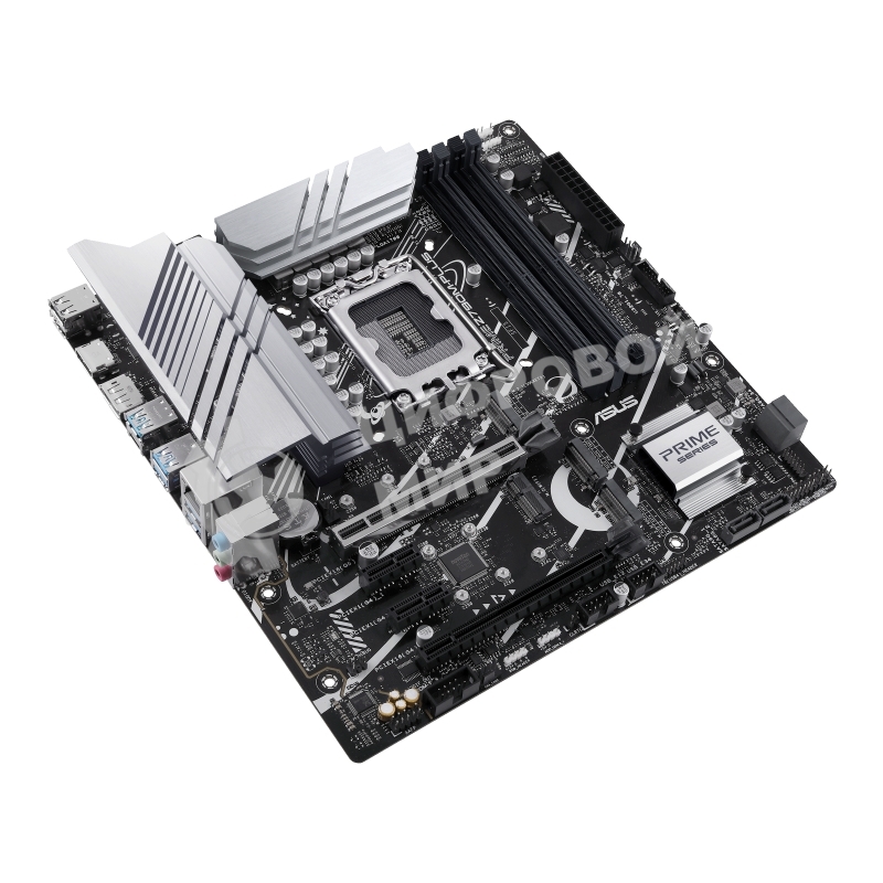 Материнская плата ASUS PRIME Z790M-PLUS, LGA 1700, Intel Z790, 4xDDR5, 4xSATA, 3xM.2, 1xPCIe 4.0 x4, 1xPCIe 5.0 x16, 2xPCIe x1, 1xDP, 1xHDMI, 1x 1Gb LAN, 1xUSB-C 3.2 Gen 2x2, 1xUSB 3.2 Gen 2, 4xUSB 3.2 Gen 1, 2xUSB 2.0, 3x3.5 мм, 7.1, mATX