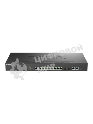 Коммутатор D-Link DMS-1250-12TP/A1A/6KV, 8×2.5 Гбит/с + 2×10 Гбит/с Base-T + 2×10 Гбит/с SFP+, управляемый