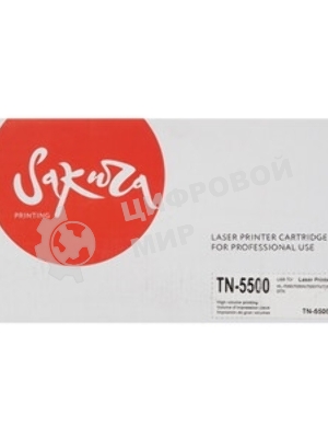 Картридж лазерный Sakura TN5500 для Brother HL-7050/7050N/7050TN/7050DTN, черный, 12000 к.
