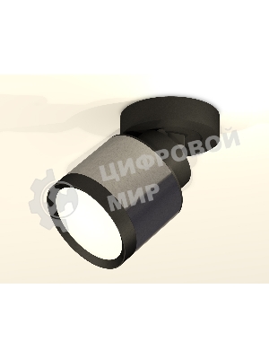Светильник Ambrella Light XM8115001 DCH/SBK/PBK черный хром/черный песок/черный полированный GX53 (A2229, A2106, C8115, N8113)