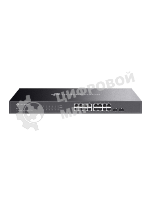 Коммутатор TP-Link TL-SG2218, 16×1 Гбит/с + 2×1 Гбит/с SFP, управляемый