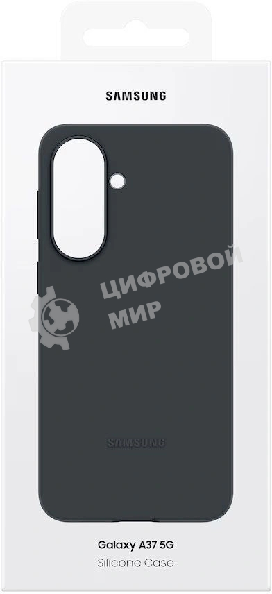 Чехол Silicone Case Samsung A37(A376) (EF-PA376CBEGRU) Black