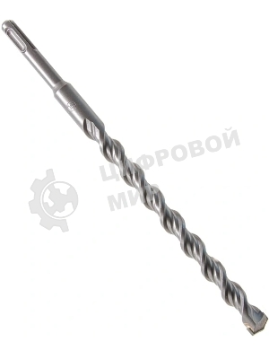 Бур по бетону Denzel двойная спираль, Cobalt W-tip, 16x260 мм, SDS PLUS