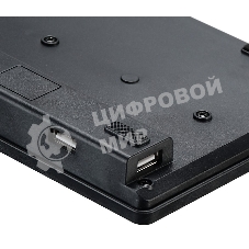 Клавиатура проводная Oklick 520M2U, USB, черный