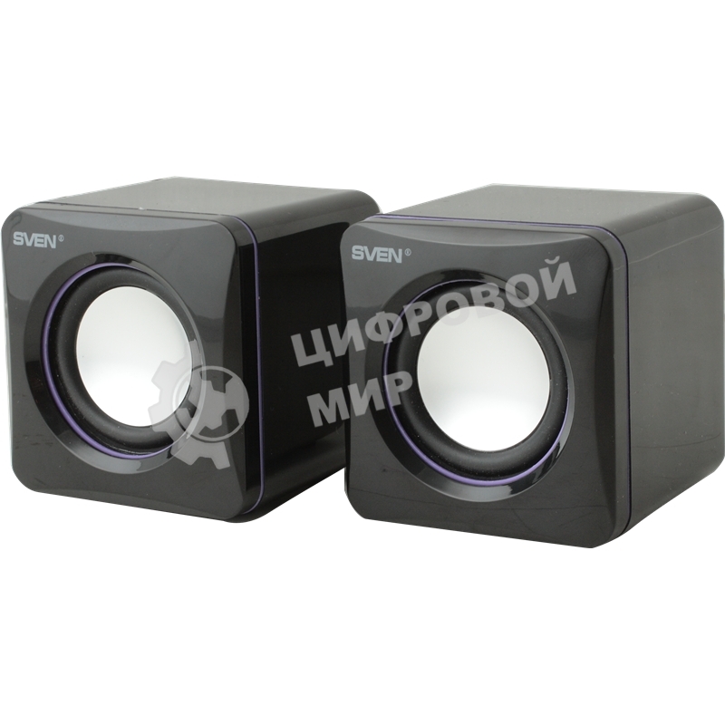 Акустическая система Sven 315 2.0 черный 5Вт