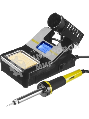 Паяльная станция STAYER 55370 profi цифровая с жк дисплеем диапазон 160-520°c шаг 10°c 48Вт