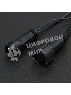 Гирлянда Neon-night Нить 10м, постоянное свечение, черный ПВХ, 230В, красный