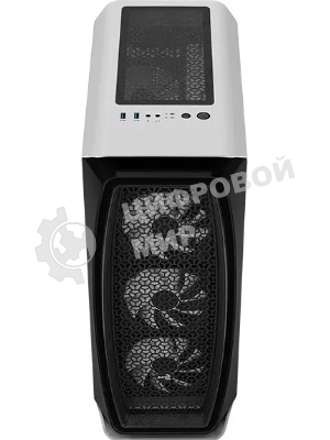 Компьютерный корпус Aerocool/Formula Aero One Frost-G-WT-v1 белый без БП ATX 4x120мм 2x140мм 2xUSB 3.0 audio bott PSU