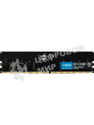 Оперативная память Crucial, DDR5, 32GB (1x32 GB), 4800 MHz, CL40, DIMM