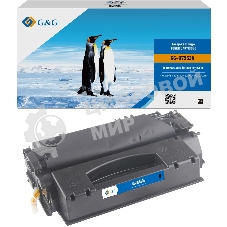 Картридж лазерный G&G GG-Q7553A черный (3000 стр.) для HP LJ P2010/P2014/P2015/M2727nf MFP/M2727nfs MFP