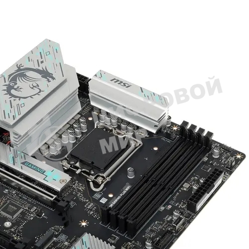 Материнская плата MSI B760M GAMING PLUS WIFI, LGA 1700, Intel B760, 4xDIMM DDR5, 4xSATA, 2xM.2, 1xPCI-E 4.0 x16, 1xPCI-E 3.0 x1, 2xHDMI, 2xDP, 1x 2.5Gb LAN, 2xUSB-A 3.2 Gen 2, 4xUSB 2.0, Micro-ATX