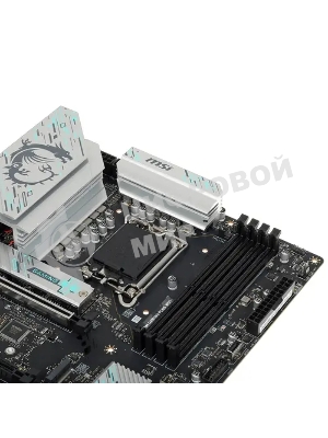 Материнская плата MSI B760M GAMING PLUS WIFI, LGA 1700, Intel B760, 4xDIMM DDR5, 4xSATA, 2xM.2, 1xPCI-E 4.0 x16, 1xPCI-E 3.0 x1, 2xHDMI, 2xDP, 1x 2.5Gb LAN, 2xUSB-A 3.2 Gen 2, 4xUSB 2.0, Micro-ATX