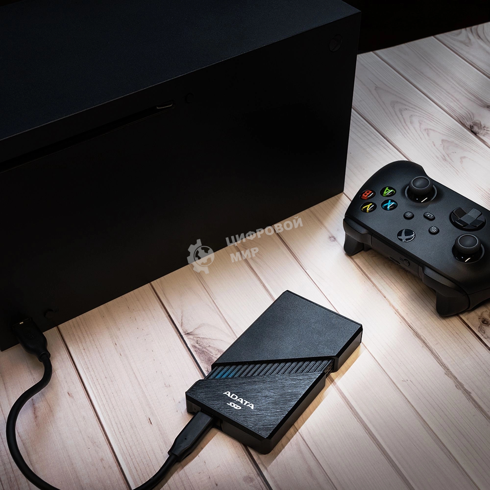 Внешний SSD ADATA SE920, 4TB, USB 4 Type-C, R/W 3800/3700, черный