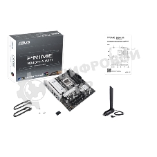 Материнская плата ASUS PRIME B840M-A WIFI, AM5, AMD B840, 4xDDR5, 4xSATA III, 3xM.2, 1xPCIe 4.0 x16, 2xPCIe 3.0 x16 (x1), 2xDP, 1xHDMI, 1x 2.5Gb LAN, Wi-Fi 6E, 2xUSB-A 10Gbps, 1xUSB-C 5Gbps, 4xUSB-A 2.0, 3x3.5 мм, 7.1, micro-ATX