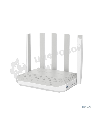 Мультигигабитный интернет-центр Netcraze Hero 5G (NC-4110) с модемом 5G, двумя слотами для SIM-карт, Mesh Wi-Fi 6 AX3000, Smart-коммутатором 1×2.5G и 4×1G, многофункциональными портами USB 3.0 и 2.0