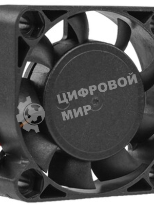 Вентилятор для корпуса 5bites FB4010S-12L3 черный, 40 x 40 мм, 5000 об/мин, 22 дБ, 3 pin