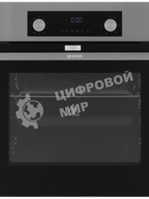 Духовой шкаф электрический Gorenje BO6737E02NX, черный