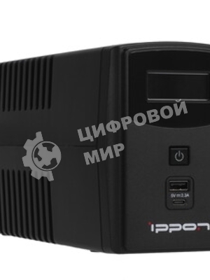 Источник бесперебойного питания Ippon Back Power Pro II 600 360Вт 600ВА черный