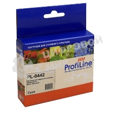 Картридж струйный ProfiLine PL-0442 для принтеров Epson StylusC84 Cyan водн