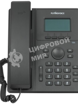 Телефон IP Flyingvoice P10P черный