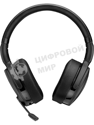 Беспроводные/проводные наушники EPOS Adapt 560 черный, накладные, Bluetooth + USB, активное шумоподавление